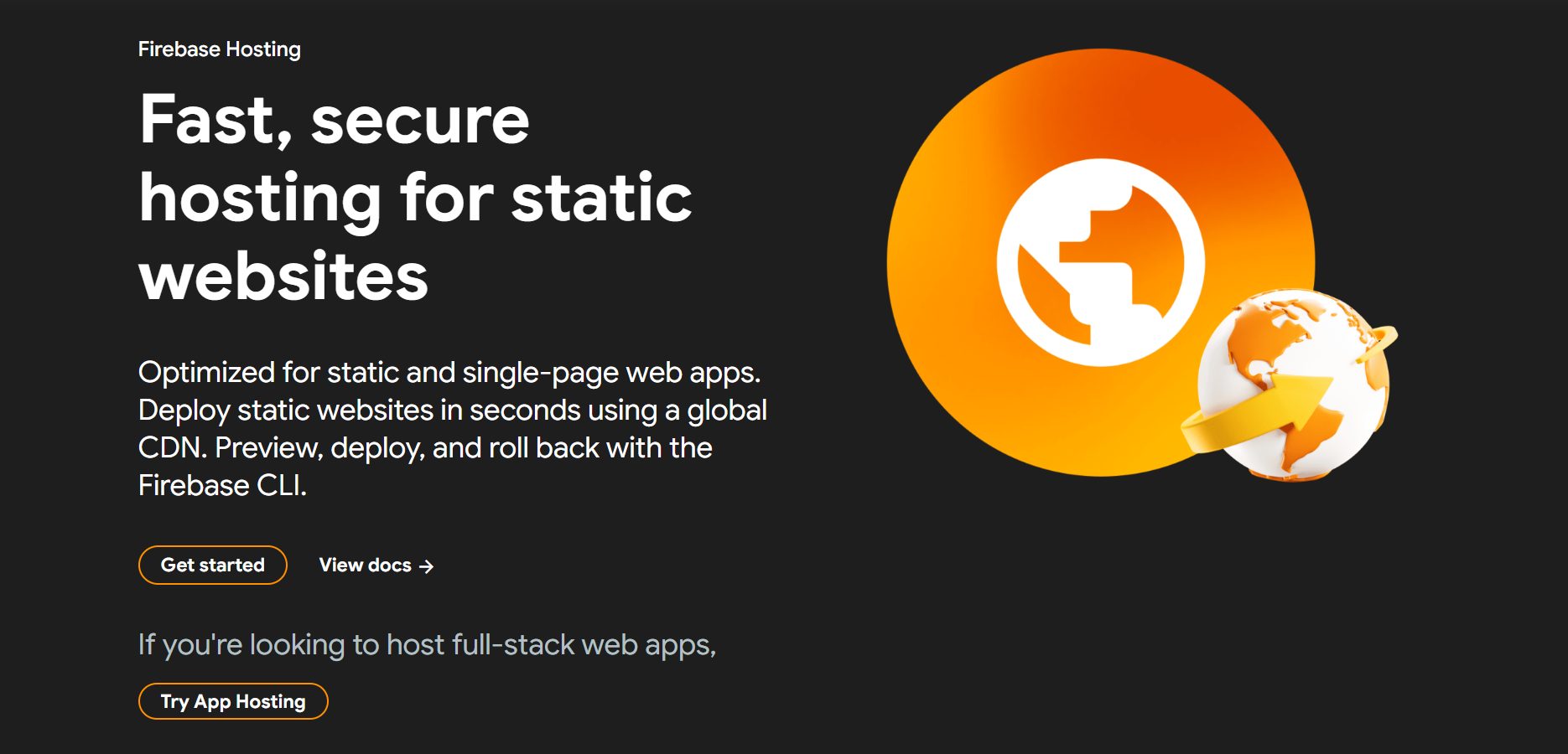 Firebase hosting