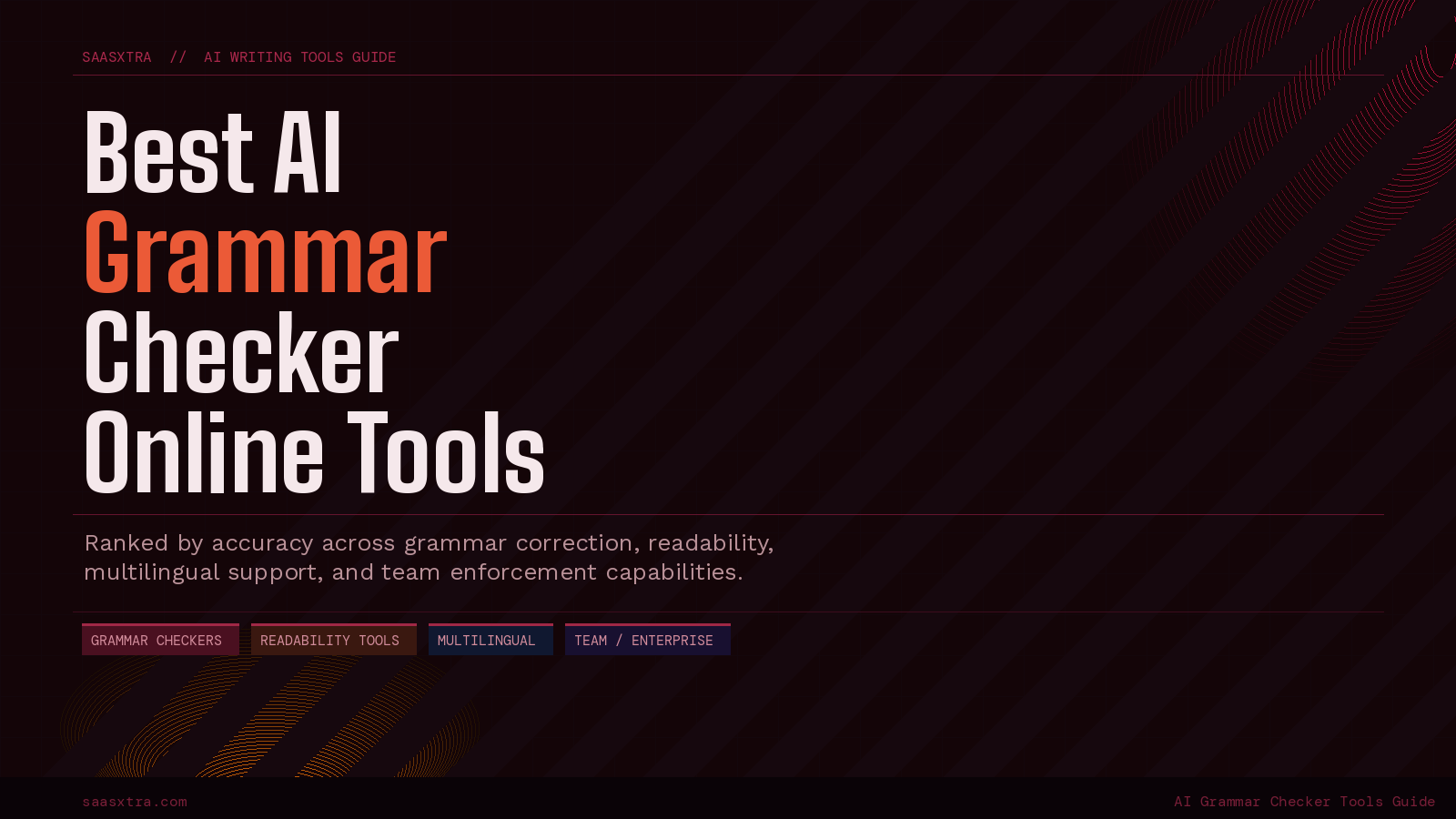 Best AI Grammar Checker Tools With High Accuracy